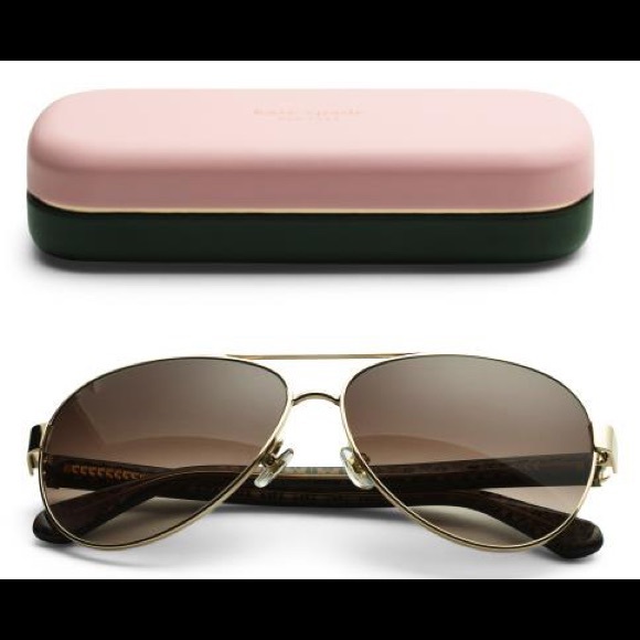 kate spade Accessories - LAST ONE — BRAND NEW IN PACKAGING KATE SPADE AVIATOR SUNGLASSES